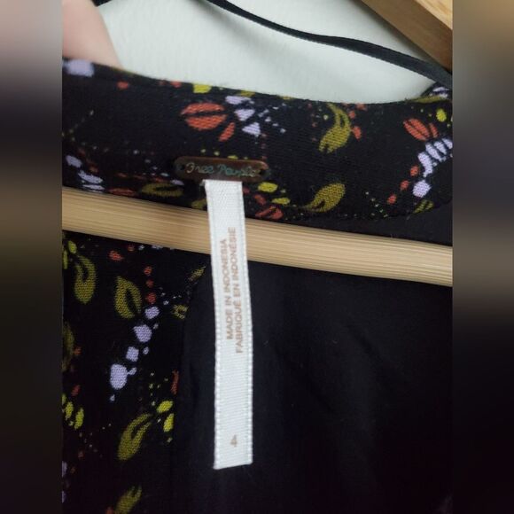 Free people meet Virginia Romper fall leaf print womens size 4 - Picture 5 of 15